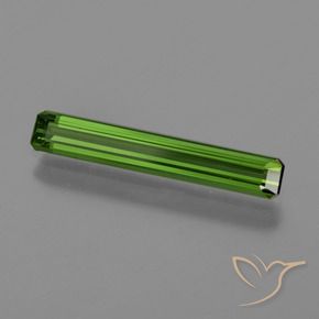 Tormalina Verde foresta naturale da 1.26 ct, Ottagonale / Taglio smeraldo, VVS-VS