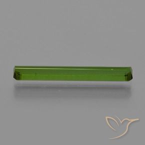 Tormalina Verde foresta naturale da 1.26 ct, Ottagonale / Taglio smeraldo, VVS-VS
