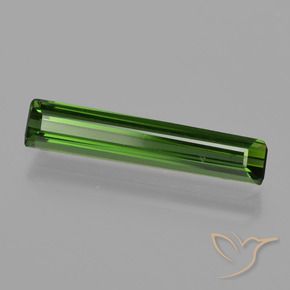 Tormalina Verde scuro naturale da 1.20 ct, Ottagonale / Taglio smeraldo, VVS-VS