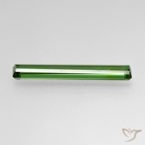 Tormalina Verde medio naturale da 1.20 ct, Ottagonale / Taglio smeraldo, VVS-VS