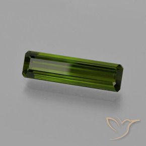 Tormalina Verde medio naturale da 2.36 ct, Ottagonale / Taglio smeraldo, VVS-VS