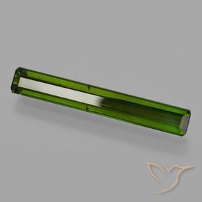 Tormalina Verde scuro naturale da 2.86 ct, Ottagonale / Taglio smeraldo, VS-SI