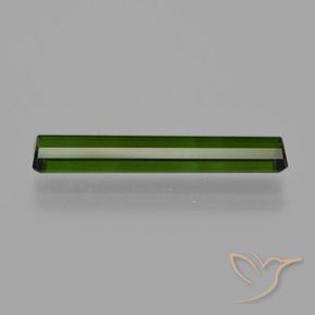 Tormalina Verde scuro naturale da 2.83 ct, Ottagonale / Taglio smeraldo, VVS-VS