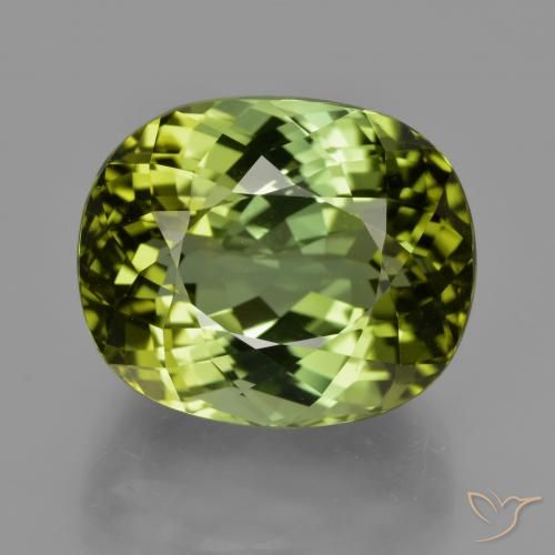 Tormalina Verde foresta naturale da 24.08 ct, Ovale, VVS