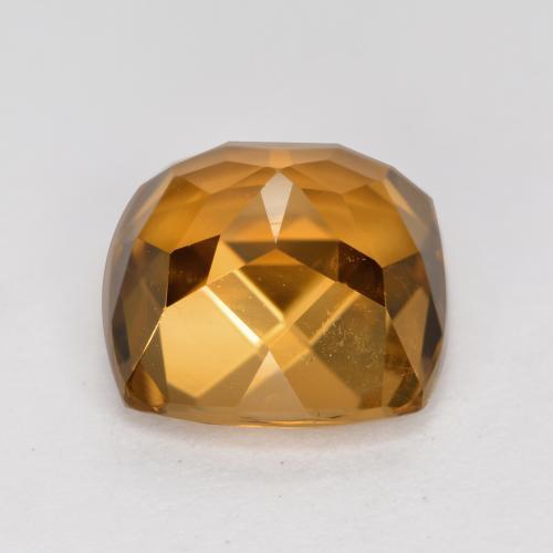 Tormalina marrone dorato naturale da 2,87 ct, taglio a cuscino, VS