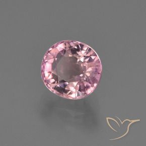 Tormalina Rosa medio-chiaro naturale da 1.29 ct, Ovale, VS