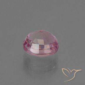 Tormalina Rosa medio-chiaro naturale da 1.29 ct, Ovale, VS