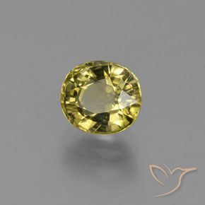 Tormalina Marrone dorato naturale da 0.99 ct, Ovale, VS