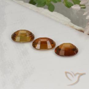 Gemme di Tormalina Pan di zenzero marrone naturale da 1.86 ct, Ovale, VS