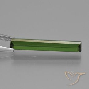 Tormalina Verde scuro naturale da 2.40 ct, Ottagonale / Taglio smeraldo, VVS-VS