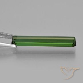 Tormalina Verde scuro naturale da 2.20 ct, Ottagonale / Taglio smeraldo, VVS