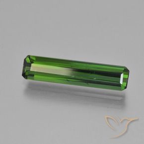 Tormalina Verde scuro naturale da 2.70 ct, Ottagonale / Taglio smeraldo, VS