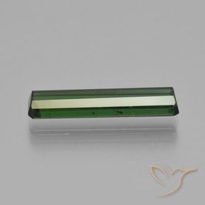 Tormalina Verde scuro naturale da 2.70 ct, Ottagonale / Taglio smeraldo, VS