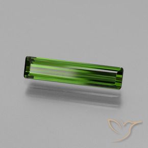 Tormalina Verde scuro naturale da 1.58 ct, Ottagonale / Taglio smeraldo, VVS