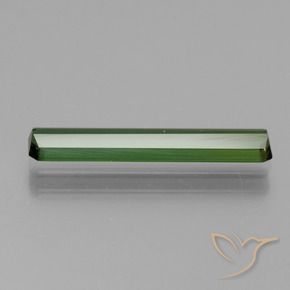 Tormalina Verde medio naturale da 1.54 ct, Ottagonale / Taglio smeraldo, VVS