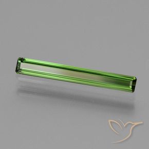 Tormalina Verde foresta naturale da 1.07 ct, Ottagonale / Taglio smeraldo, VS