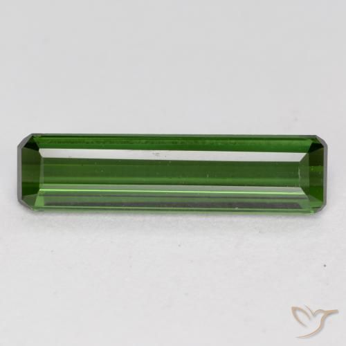 Tormalina Verde medio naturale da 1.16 ct, Ottagonale / Taglio smeraldo, VVS
