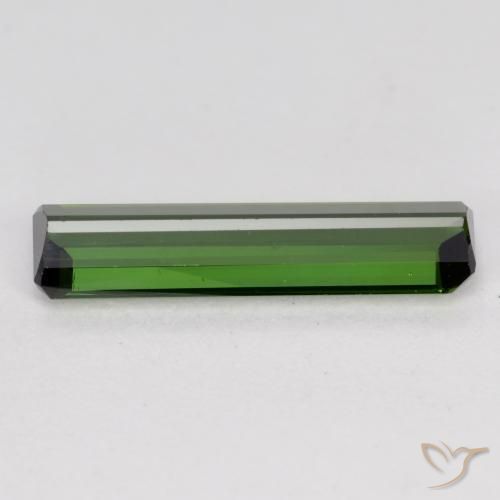 Tormalina Verde medio naturale da 1.16 ct, Ottagonale / Taglio smeraldo, VVS