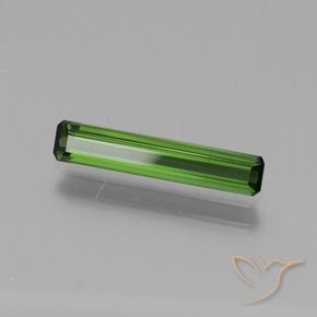 Tormalina Verde medio naturale da 1.15 ct, Ottagonale / Taglio smeraldo, VS