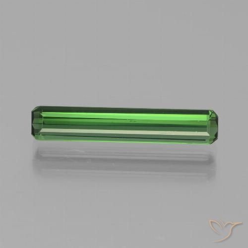 1.80ct Naturale Verde scuro Tormalina, Taglio smeraldo, VVS-VS