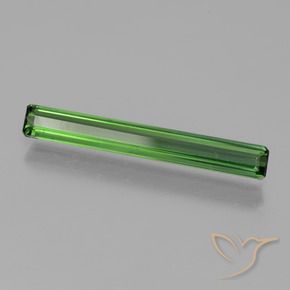 Tormalina Verde medio-scuro naturale da 1.36 ct, Ottagonale / Taglio smeraldo, VVS-VS