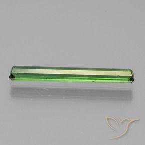 Tormalina Verde medio-scuro naturale da 1.36 ct, Ottagonale / Taglio smeraldo, VVS-VS