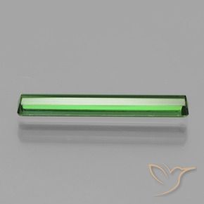 Tormalina Verde medio naturale da 1.37 ct, Ottagonale / Taglio smeraldo, VVS