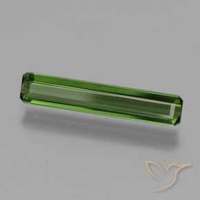 Tormalina Verde medio naturale da 1.24 ct, Ottagonale / Taglio smeraldo, VVS-VS