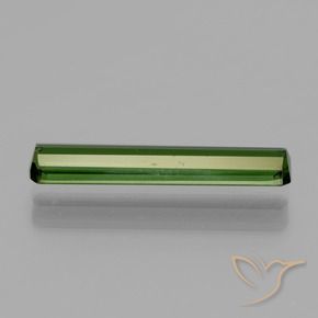 Tormalina Verde medio naturale da 1.24 ct, Ottagonale / Taglio smeraldo, VVS-VS