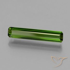 Tormalina Verde medio naturale da 1.49 ct, Ottagonale / Taglio smeraldo, VVS