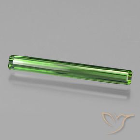 Tormalina Verde naturale da 1.18 ct, Ottagonale / Taglio smeraldo, VVS-VS