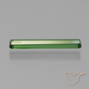 Tormalina Verde naturale da 1.19 ct, Ottagonale / Taglio smeraldo, VVS