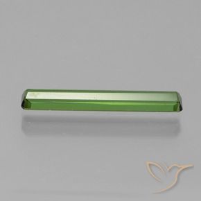 Tormalina Verde scuro naturale da 1.13 ct, Ottagonale / Taglio smeraldo, VS