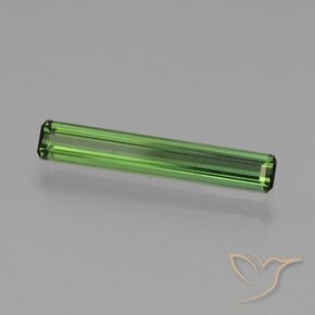 Tormalina Verde naturale da 0.93 ct, Ottagonale / Taglio smeraldo, VVS