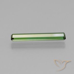 Tormalina Verde scuro naturale da 0.99 ct, Ottagonale / Taglio smeraldo, VS