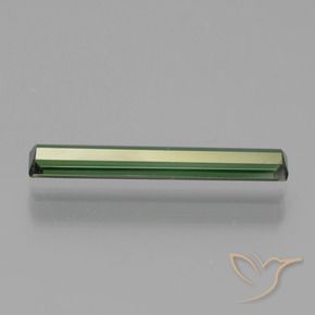 Tormalina Verde medio naturale da 1.35 ct, Ottagonale / Taglio smeraldo, VVS