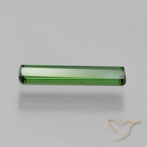 Tormalina Verde foresta naturale da 0.75 ct, Ottagonale / Taglio smeraldo, VVS