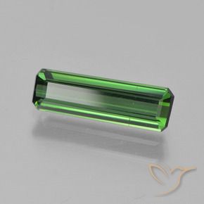 Tormalina Verde naturale da 1.05 ct, Ottagonale / Taglio smeraldo, VVS-VS
