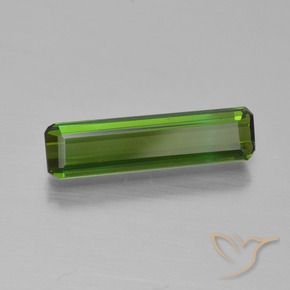 Tormalina Alghe Verdi naturale da 1.00 ct, Ottagonale / Taglio smeraldo, VVS-VS