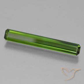 Tormalina Verde foresta naturale da 1.33 ct, Ottagonale / Taglio smeraldo, VVS-VS