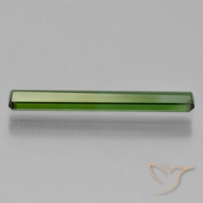 Tormalina Verde foresta naturale da 1.33 ct, Ottagonale / Taglio smeraldo, VVS-VS