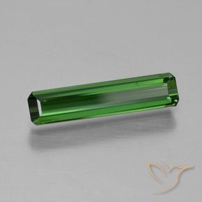 Tormalina Verde foresta naturale da 0.98 ct, Ottagonale / Taglio smeraldo, VVS-VS