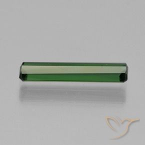 Tormalina Verde foresta naturale da 0.98 ct, Ottagonale / Taglio smeraldo, VVS-VS