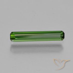 Tormalina Verde medio naturale da 0.84 ct, Ottagonale / Taglio smeraldo, VVS-VS