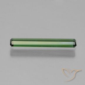 Tormalina Verde medio naturale da 0.66 ct, Ottagonale / Taglio smeraldo, VVS-VS
