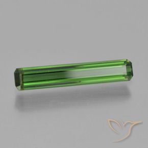 Tormalina Verde scuro naturale da 0.98 ct, Ottagonale / Taglio smeraldo, VVS