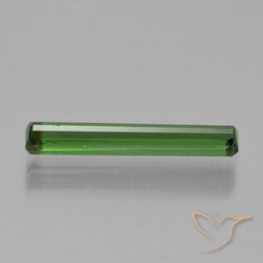 Tormalina Verde scuro naturale da 0.98 ct, Ottagonale / Taglio smeraldo, VVS