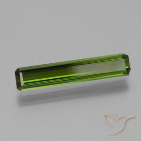 Tormalina Alghe Verdi naturale da 1.72 ct, Ottagonale / Taglio smeraldo, VVS