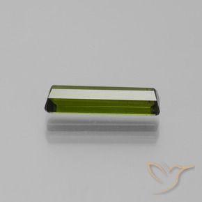 Tormalina Verde medio naturale da 1.60 ct, Ottagonale / Taglio smeraldo, VS