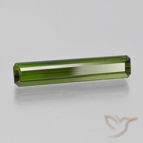 Tormalina Verde medio naturale da 2.10 ct, Ottagonale / Taglio smeraldo, VVS-VS